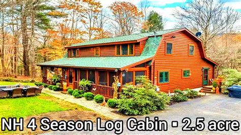 New Hampshire Log Cabins For Sale 5bd 3ba 4 Season Log Homes