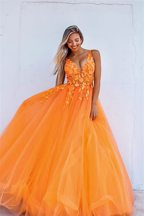 Jovani Orange Prom Dresses Neon Prom Dresses Orange Formal Dresses