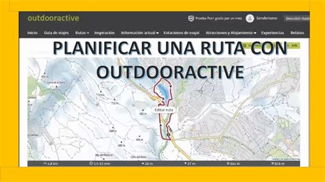 Planificador De Rutas Para Senderismo Outdooractive Youtube