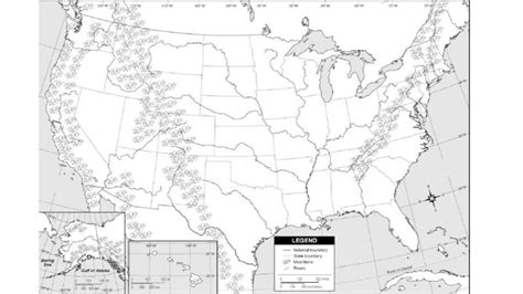 United States Physical Features Map Diagram | Quizlet