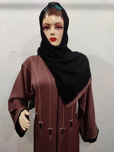 Nida Burqa Daily Wear Brown Islamic Abaya Size Free Size At Rs 1800