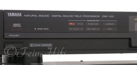 Yamaha Dsp 100 Dsp Surround Prozessor Decoder