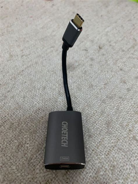 CHOETECH USB C To Mini DisplayPort DP Adapter Computers Tech