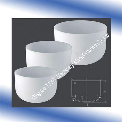 China Opaque Fused Quartz Crucibles Solar Grade Fused Quartz Crucibles Opaque Quartz Crucible