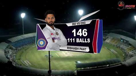 Ind Vs Eng Rishabh Pant 146 Runs 111 Balls Highlights India Vs England 5th Test Highlights