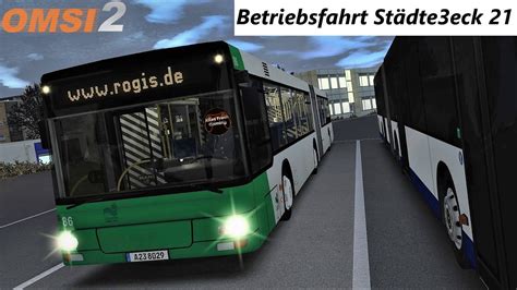 OMSI 2 Busmitfahrt Städtedreieck 21 Betriebsfahrt MAN NG 263 YouTube