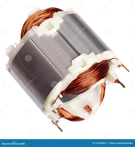 Copper Wire In A Motor Electric Magnetic Device For Rotor Stator