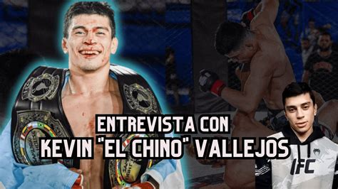 KEVIN EL CHINO VALLEJOS A LAS PUERTAS DE LA UFC YouTube