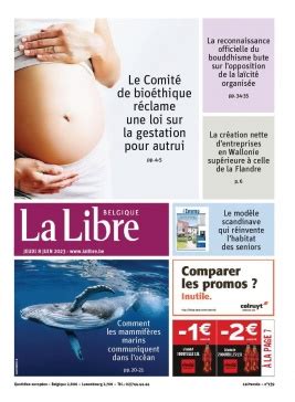 La Libre Belgique N Du Juin T L Charger Sur Ipad