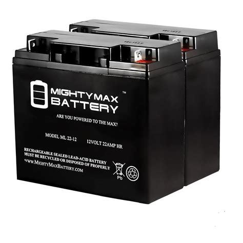 MIGHTY MAX BATTERY 12V 22AH Battery For EW72 Mobility Scooter