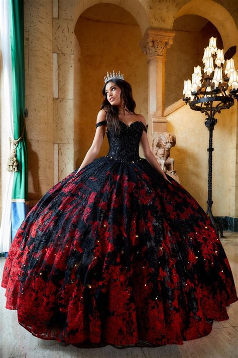 Black And Red Charro Quince Dress Ubicaciondepersonas Cdmx Gob Mx