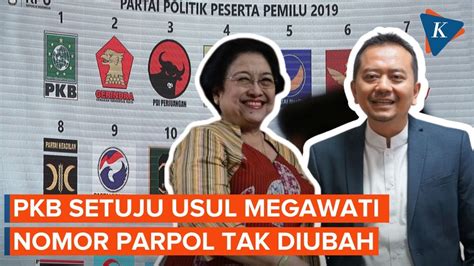 Sepakat Dengan Megawati Pkb Usul Nomor Urut Parpol Tak Berubah Saat