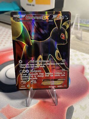 Pokémon TCG Umbreon EX Fates Collide 119 124 Holo Full Art eBay