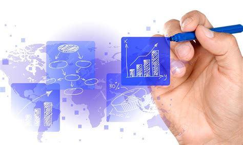 premium photo empty flow chart