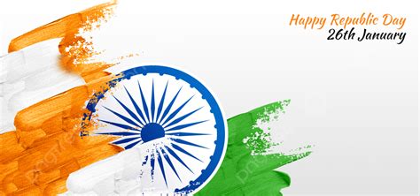 Happy Indian Republic Day Background Banner, Wallpaper, Simple ...