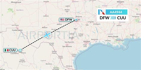 Aa4944 Flight Status American Airlines Dallas To Chihuahua Aal4944