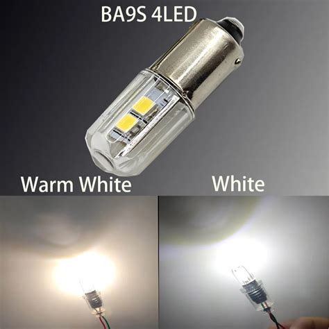 Pcs Ba S T W Led Car Light Bulb T W T W H W Interior Car Led License