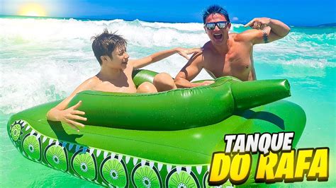 Rafinha Ganhou Um Tanque De Guerra Gigante Na Vida Real Youtube