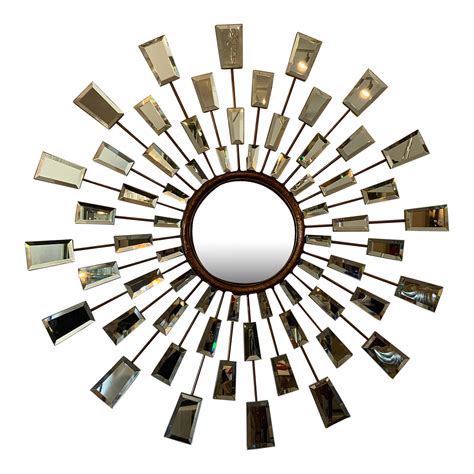 John Richard Starburst Wall Mirror Chairish