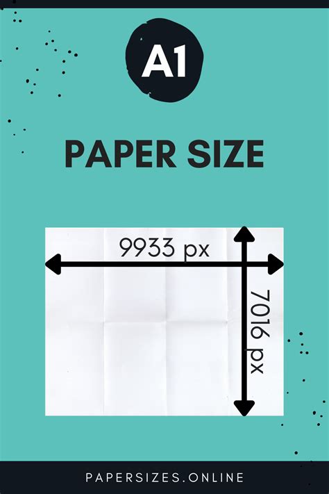 A1 Size In Pixels - Paper Sizes Online