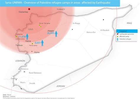 Unrwa Syria Earthquake Response Situation Report 23 06 April 2023