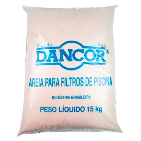 Areia Dancor Para Filtro De Piscina Kg