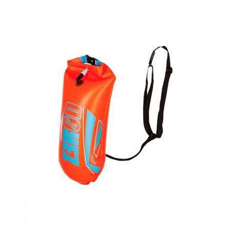 ZEROD Bojka Dmuchana SAFETY BUOY Orange Sklep Triathlonowy TRI CENTRE