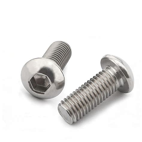 M Screws Button Head Socket Cap Screw Allen Hexagon Pan Round Head