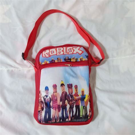 ROBLOX SLINGBAG FOR KIDS (2 ZIPPER) | Shopee Philippines