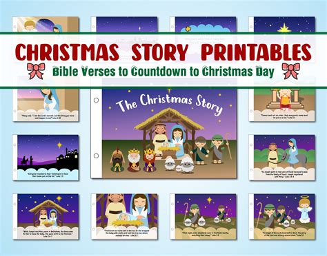 The Christmas Story, Nativity, Birth of Christ,savior,printable Book ...