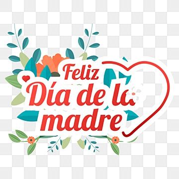 Feliz Día De La Madre Diseño Vector Pegatinas Estilo PNG dibujos D