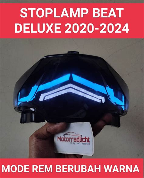 Stoplamp Beat Deluxe Lazy Blue Ice Lazada Indonesia