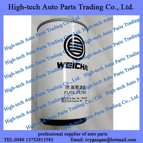 Weichai WP10 WP12 WP13 Engine Spare Parts Fuel Filter 1000422383 FILTRE