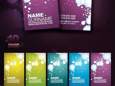 Art Business Cards Templates Free Free Psd Business Card Template Free ...