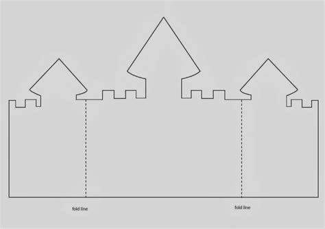 Invitaciones Con Forma De Castillo Con Un Solo Molde