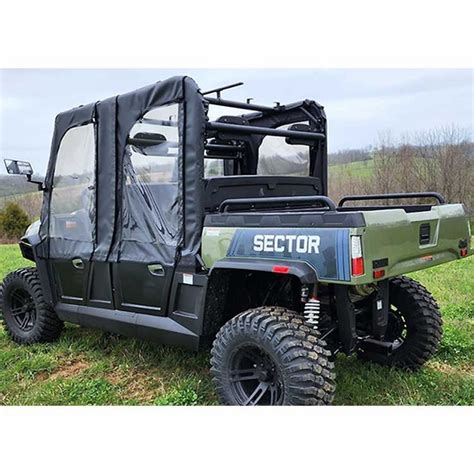 Hisun Sector 750 Crew Black 3 Star Soft Upper Doors Side By Side Stuff