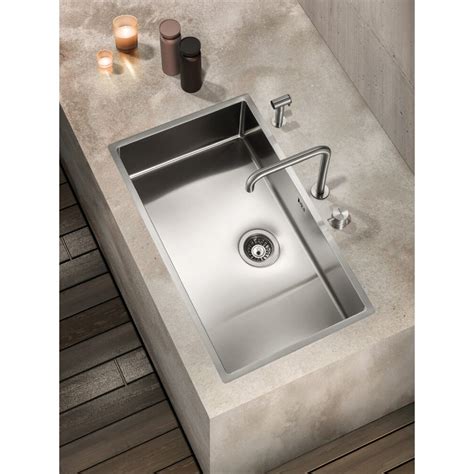 Barazza Qr Lavello Monovasca Outdoor X Cm Inox Satinato