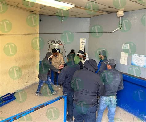 Dama Y Seis Hombres Fueron Detenidos En El Sector Oriente De Monclova