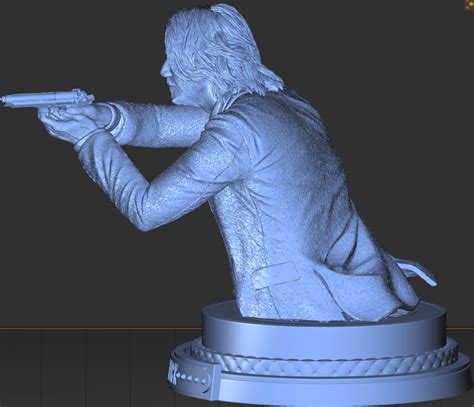 Archivo STL busto John Wick Diseño para descargar y imprimir en 3DCults