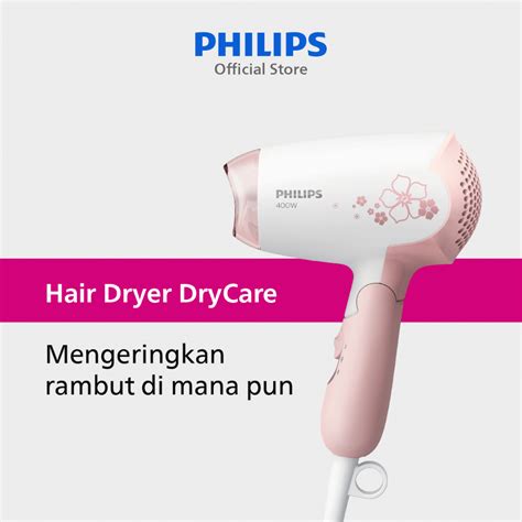 Jual Philips Hair Dryer Care W Pink Hp Pengering Rambut