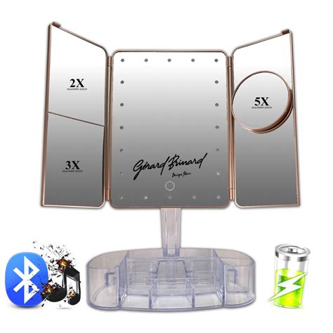 Galda lampa ar LED apgaismojumu Bluetooth salokāms 38 x 25 x 16 cm