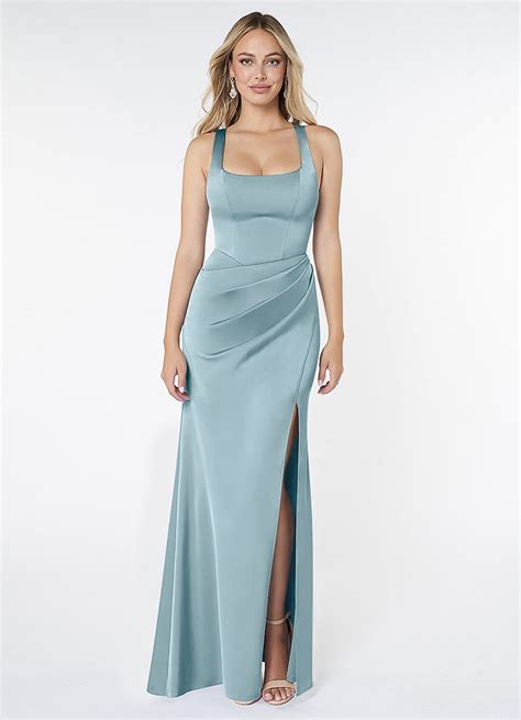 Blue Moody Blue Bridesmaid Dresses Azazie