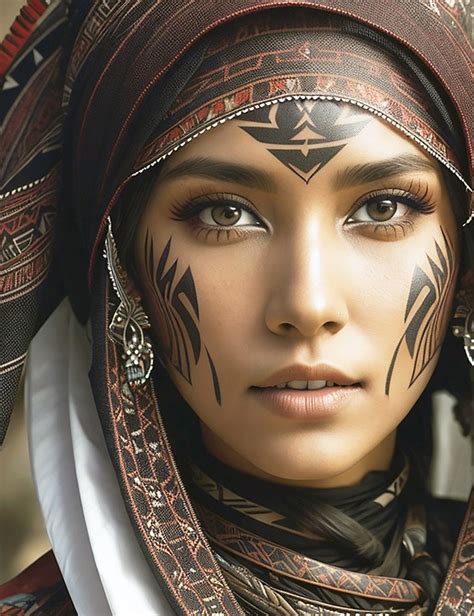 Download Ai Generated Woman Tribal Royalty Free Stock Illustration