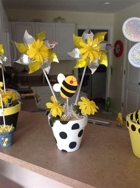 Bee Day Party Bumble Bee Birthday Centerpiece 1st Birthday Bumble