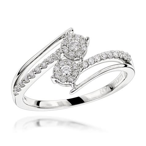 Women's Diamond Ring 0.25ct in 14K Gold - Women's Diamond Rings ...