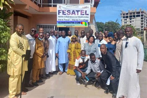 Conakry Tenue Du Conseil Syndical De La FESATEL Guineematin