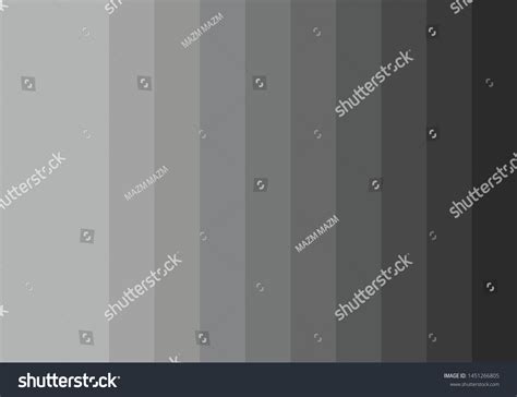 grey palette dark soft color coordination stock vector royalty