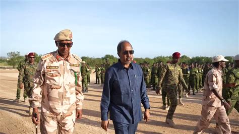 Garowe Online On Twitter Somalia President Hassan Sheikh Sends Off