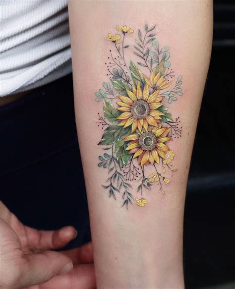 Sunflower Meaning Tattoo Delving Into Tattoo Meanings And Interpretations