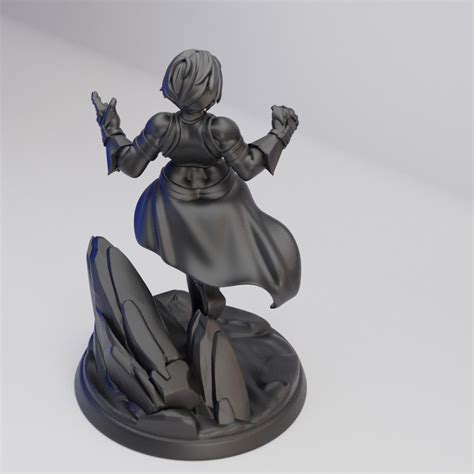 Hot Goblin キャプテンヘルム ミニチュア ホットゴブリン 格闘家 女戦士